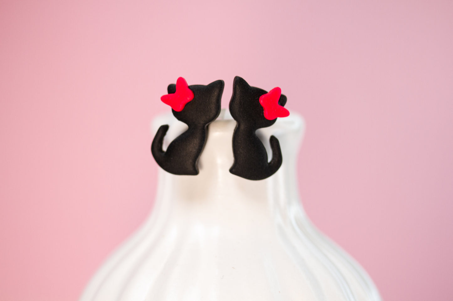 Cat Bow – Ohrstecker