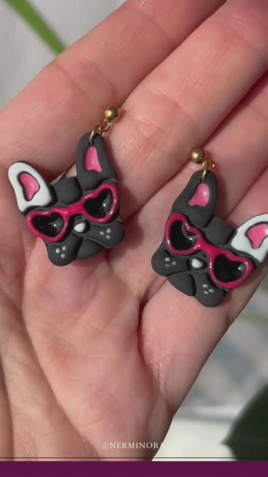 Frenchie Chic – Ohrringe
