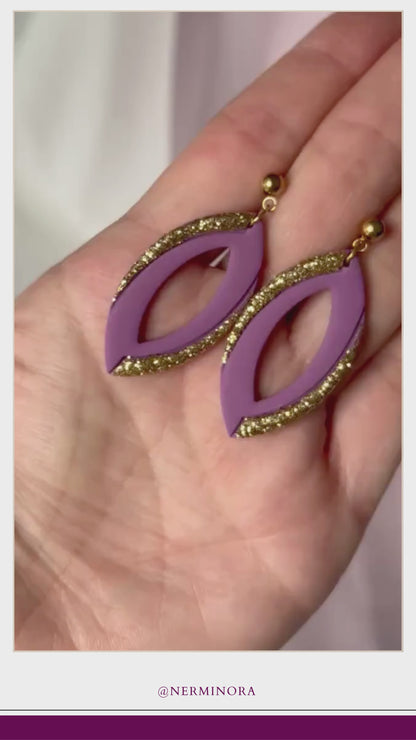 Lilac Aura – Ohrringe