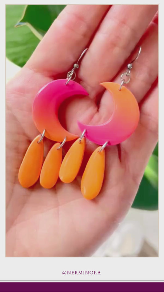 Luna Sunset – Ohrringe