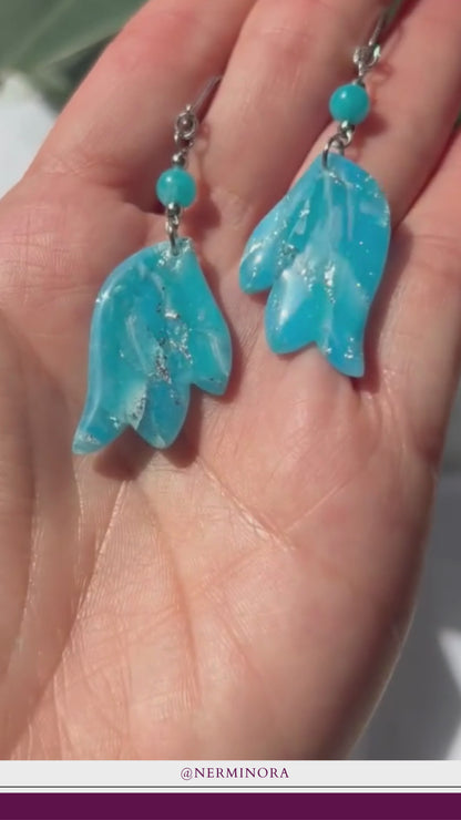 Aqua Wings - Ohrringe