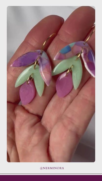 Sorbet Petals - Ohrringe